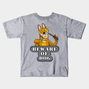 Beware of Dog Kids T-Shirt